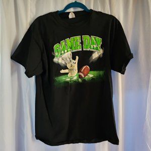 Game day short sleeve t shirt black large Doughboy